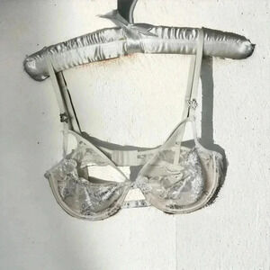 Vintage NBB  Lingerie glam lace bra 34B